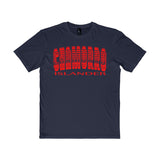 Chamorro Islander Wavy Tee Red