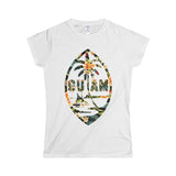 Guam Floral Womens Tee