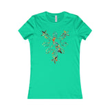 Philippines 3 Stars and Sun Womens Floral Tee