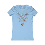 Philippines 3 Stars and Sun Womens Floral Tee