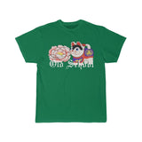 Old School Rice Candy Men's Short Sleeve Tee (White Font)