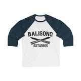 Balisong Tribal Tee Unisex 3/4 Sleeve Baseball Tee
