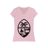 Chamorro Palms Short Sleeve V-Neck Tee