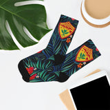 Hawaii Steeze Floral Socks