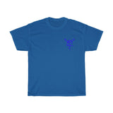 EZ MIL EMBLEM BLUE Unisex Heavy Cotton Tee