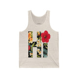Hi Floral Jersey Tank