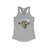 Hawaii Shaka Floral Racerback Tank