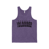 Pacific Islander Wavy Unisex Jersey Tank