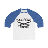 Balisong Tribal Tee Unisex 3/4 Sleeve Baseball Tee