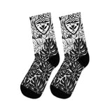 Hawaii Shield Leaf Socks