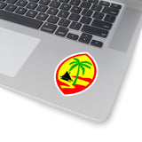 Guam Rasta Palm Decal