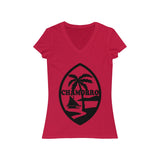 Chamorro Palms Short Sleeve V-Neck Tee
