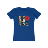 Hawaii Floral Women's The Boyfriend Tee