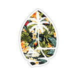 Guam Floral Palm Decal