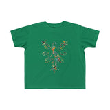 Philippines 3 Star and Sun Floral Tee Kids