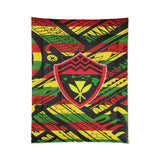 Hawaii Rasta Kanaka Shield Comforter