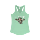 Hawaii Shaka Floral Racerback Tank