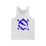 EZ MIL BLUE Emblem Unisex Jersey Tank