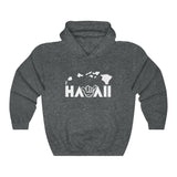 Hawaii Shaka Unisex Heavy Blend™ Hooded Sweatshirt