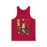 Hi Floral Jersey Tank