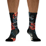 Balisong Floral Socks