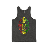 Floral Guam Rasta Tank Top