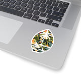 Guam Floral Palm Decal