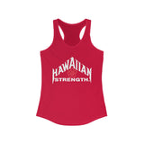 Hawaiian Floral Strength Racerback Tank