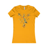 Philippines 3 Stars and Sun Womens Floral Tee