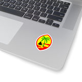 Guam Rasta Palm Decal