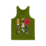 Hi Floral Jersey Tank
