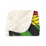 Samoa Rasta Fleece Blanket