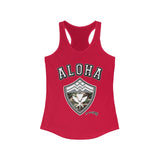 Aloha Camo Shield Women's Ideal Racerback Tank