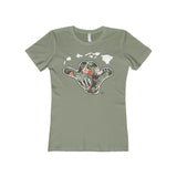 Hawaii Shaka Floral Womens Tee