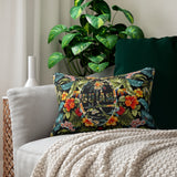 Guam Seal Floral Pillow
