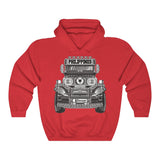 Jeepney Philippines Unisex Heavy Blend™ Hooded Sweatshirt
