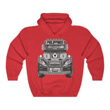 Jeepney Philippines Unisex Heavy Blend™ Hooded Sweatshirt