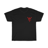 EZ MIL EMBLEM RED Unisex Heavy Cotton Tee