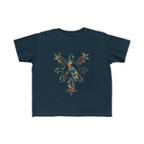 Philippines 3 Star and Sun Floral Tee Kids