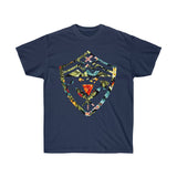 Hawaii Floral Shield Unisex Ultra Cotton Tee