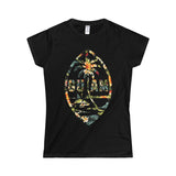 Guam Floral Womens Tee