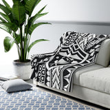 Hawaii Tribal Fleece Blanket