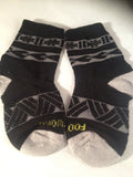 TRIBAL BLACK AND GRAY KIDS SOCKS