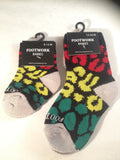 LEOPARD RASTA KIDS SOCKS