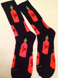 SIRACHA SOCKS BLACK AND WHITE (sold out)