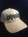 Islander White Weave Snapback