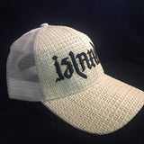 Islander White Weave Snapback