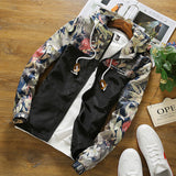 Floral Windbreaker Jacket