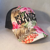 PACIFIC ISLANDERS CURVED FLORAL SNAPBACK