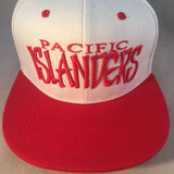 PACIFIC ISLANDERS RED AND WHITE